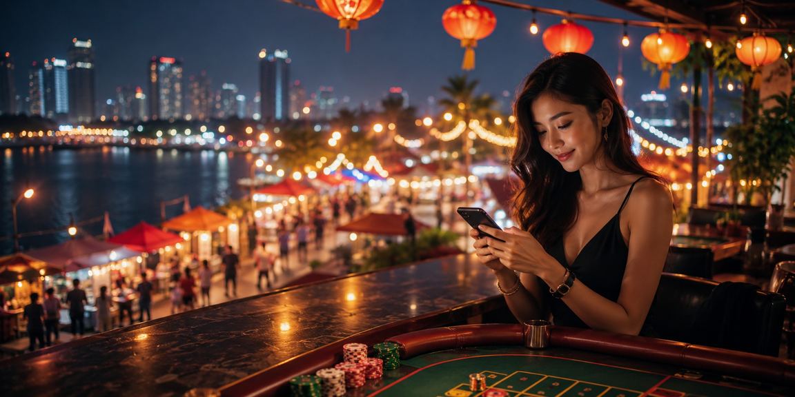 Pertandingan baccarat dan kriket di Ipoh